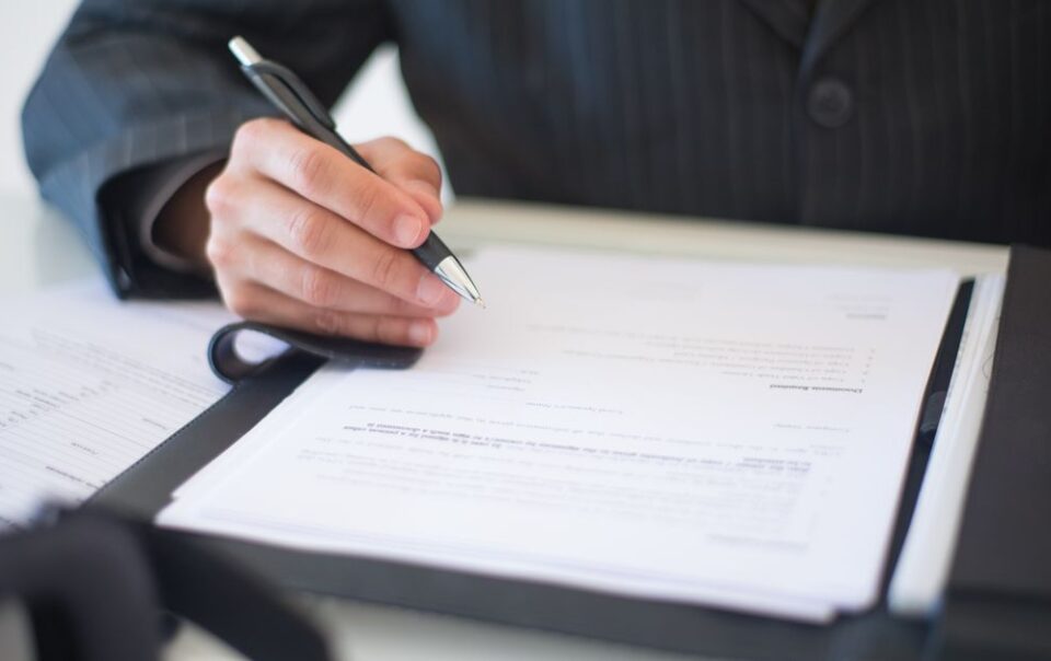 corporate legal documents desk
